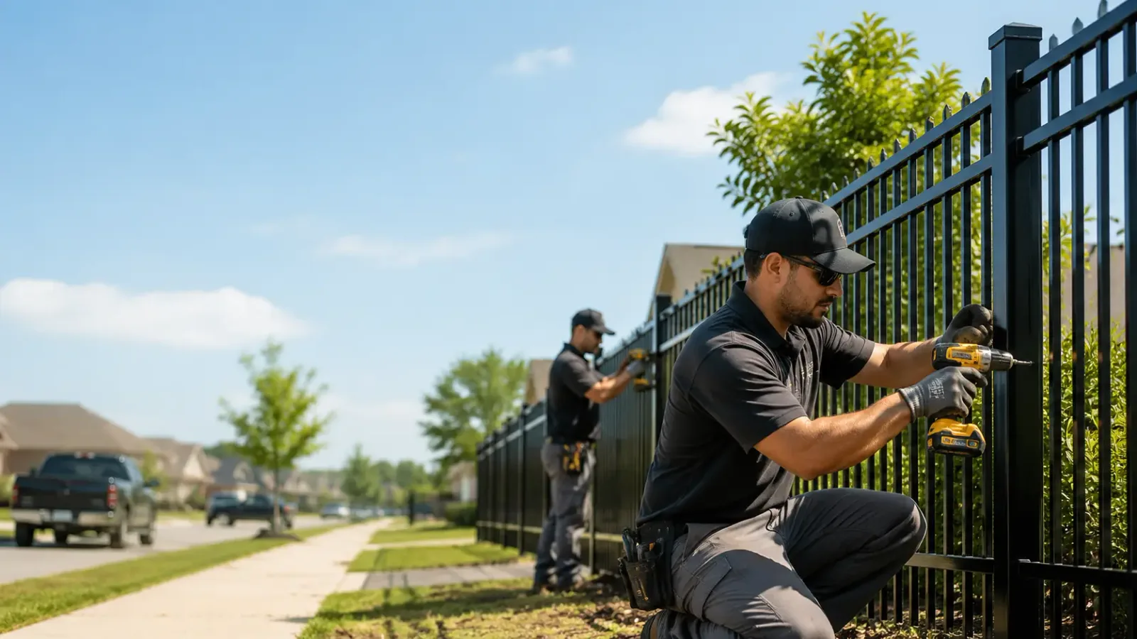 Metal Fence Installation in Wildwood, FL